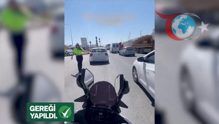 Ankara’da “Dur” İhtarına Uymayan Sürücüye Ağır Ceza