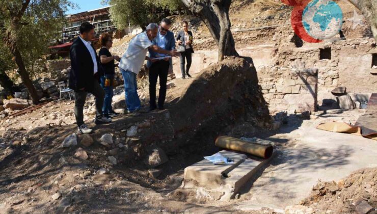 Antandros’un Tarihi Geçmişi: Kaymakam Odabaş Kazı Alanını İnceledi
