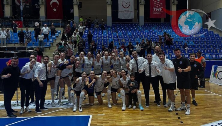 Aydın Büyükşehir Kadın Voleybol Takımı İlk Galibiyetini Elde Etti!