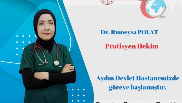 Aydın Devlet Hastanesi’nde Yeni Pratisyen Doktor Göreve Başladı