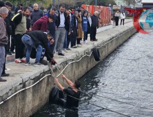Bandırma Sahilinde Eğlence Amacıyla Yapılan İddia Tehlikeli Anlar Yarattı
