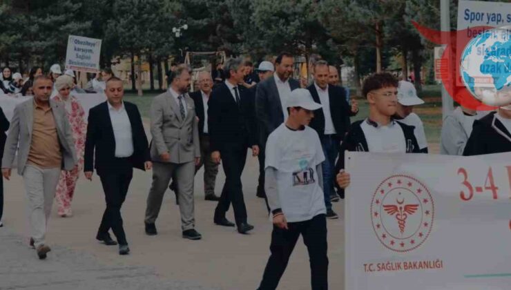 Bayburt’ta Sağlıklı Yaşam İçin Yürüyüş Etkinliği Düzenlendi