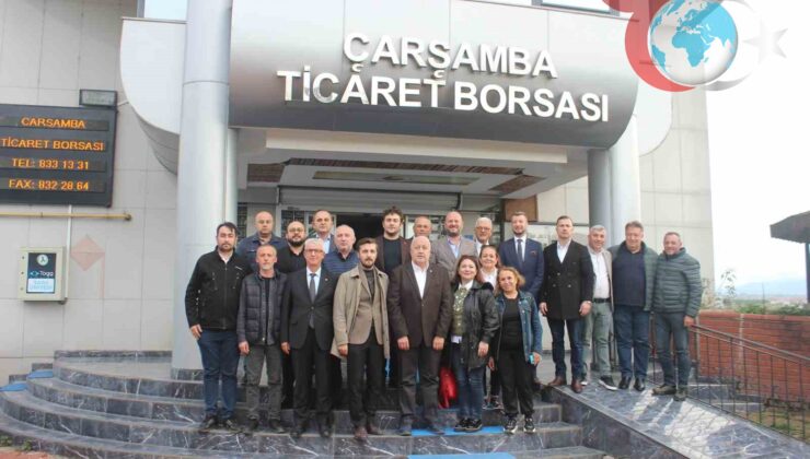 Çarşamba Ticaret Borsası’nda Ekonomik İş Birliği Vurgusu