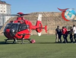 Darende’de Kalp Krizi Geçiren 88 Yaşındaki Hasta Hızla Nakledildi