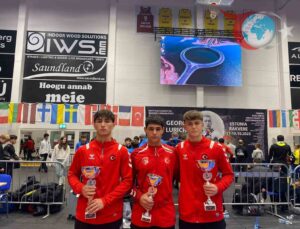 Denizli’nin Genç Güreşçileri Estonya’da Gurur Kaynağı Oldu