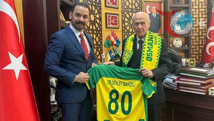 Devlet Bahçeli Türk Futboluna Destek Veriyor: Osmaniyespor ile Anlamlı Buluşma