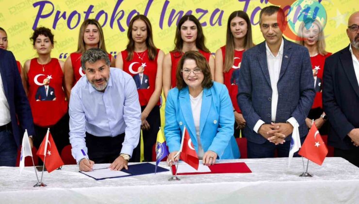 Didim Belediyesi ile Didimspor Kadın Voleybol Takımı Arasında Güçlü İş Birliği