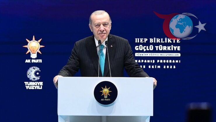 Erdoğan: Türkiye Yüzyılı’nda Hedef Barış ve İstikrar