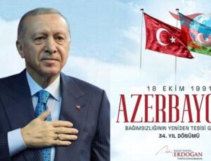 Erdoğan’dan Azerbaycan’a Duygusal Tebrik Mesajı
