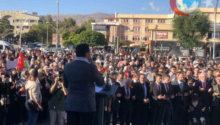 Erzincan’da İsrail’in Küresel Sumud Filosu’na Saldırısına Tepki Büyük