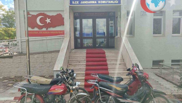 Eskişehir’de Dört Kaçak Motosiklet Ele Geçirildi