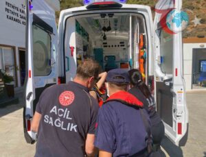 Fethiye Açıklarında Yaralı Çocuk İçin Hızlı Tıbbi Müdahale