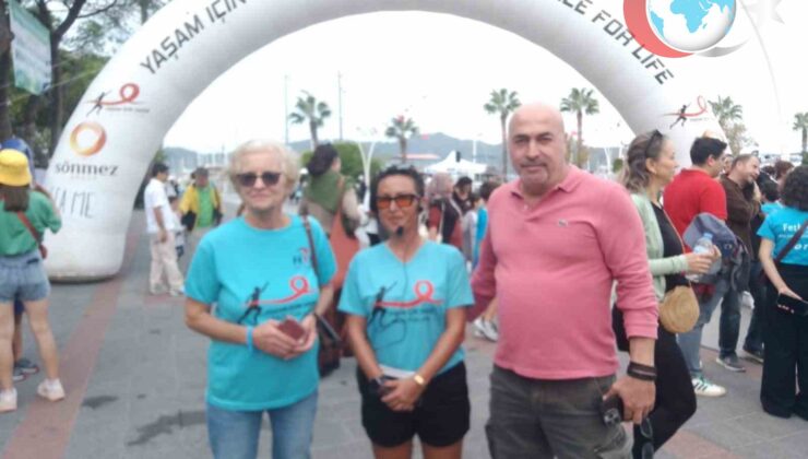 Fethiye’de “Yaşam İçin Yarış”: Kanser Hastalarına Destek İçin Koşuldu