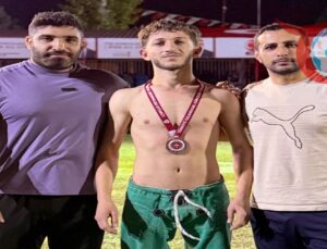 Hakkâri’li Sporcunun Güreş Arenasında Büyük Başarısı