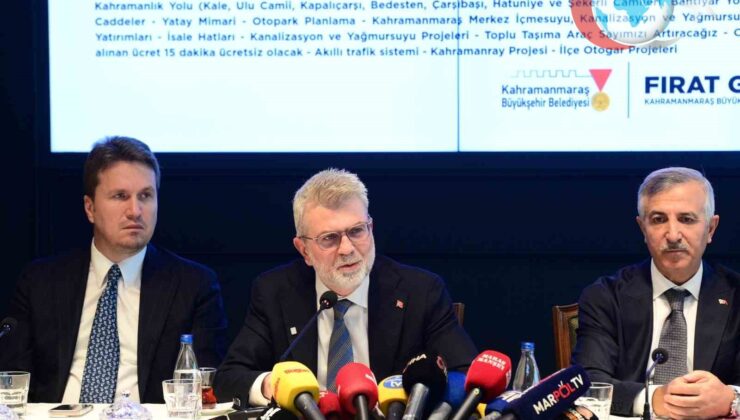 Kahramanmaraş’ta Dev Yatırımlar ve Altyapı Hamlesi Başlıyor