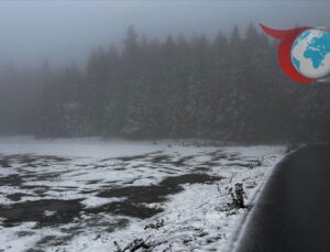 Kartalkaya’da Kış Sezonu Başladı: İlk Kar Düşmeye Başladı