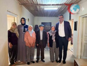 Kaymakam Halil Dalak’tan Anlamlı Ziyaret: Dünya Yaşlılar Günü’nde Şahin Ailesi Unutulmadı