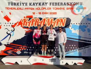 Kayseri, Tekerlekli Paten Türkiye Şampiyonası’nda Zirvede!