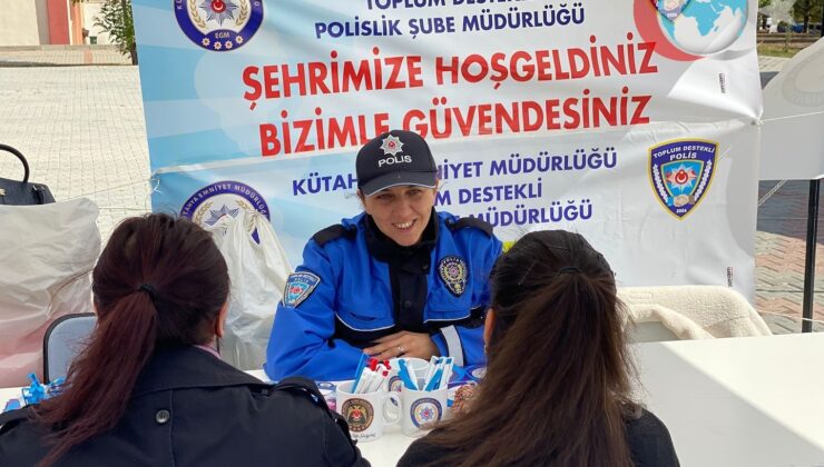 Kütahya’da Üniversite Öğrencileri İçin Güvenlik Standı Açıldı