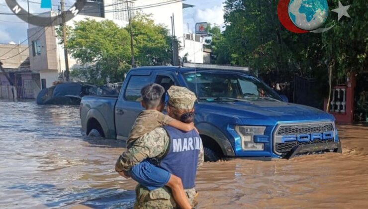 Meksika’da Sel ve Heyelan Felaketi: Can Kaybı ve Hasar Büyük