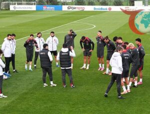 Millî Takım Gürcistan Maçı Öncesi Hazırlıklarını Sürdürüyor