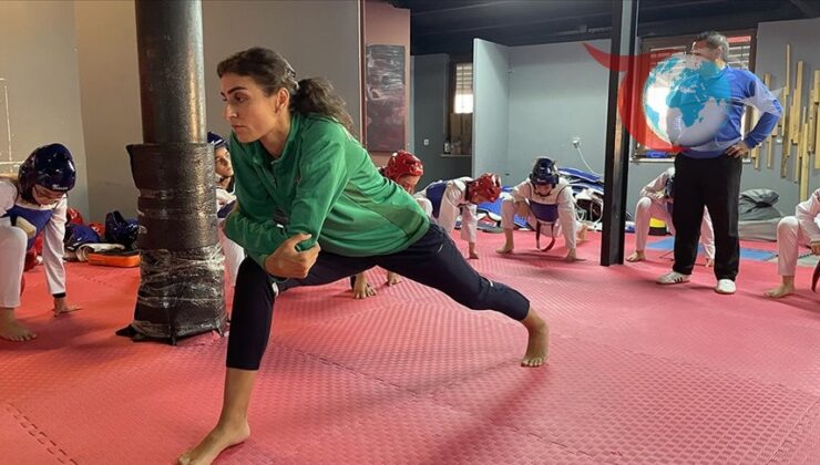Milli Tekvandocu Hatice Kübra İlgün, Zorlu Şartlarda Şampiyonluğa Hazırlanıyor
