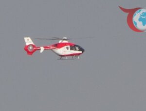 Minik Kalp, Helikopterle Hayata Bağlandı