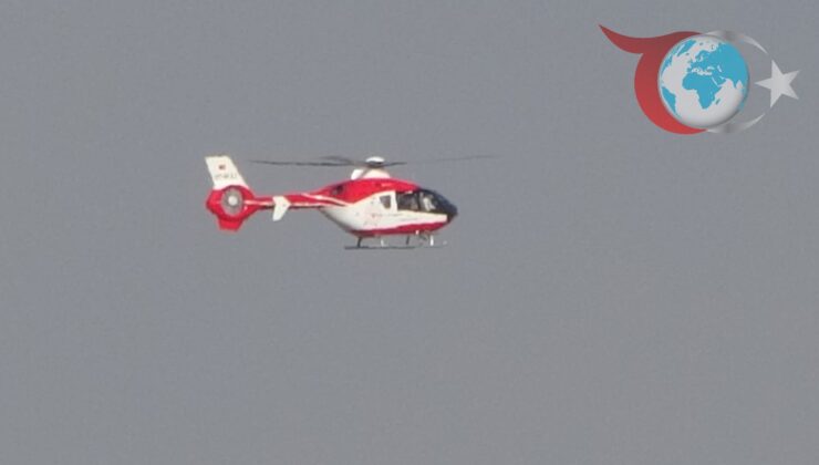 Minik Kalp, Helikopterle Hayata Bağlandı