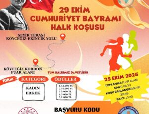 Muğla Köyceğiz’de Cumhuriyet Bayramı’na Özel Halk Koşusu!