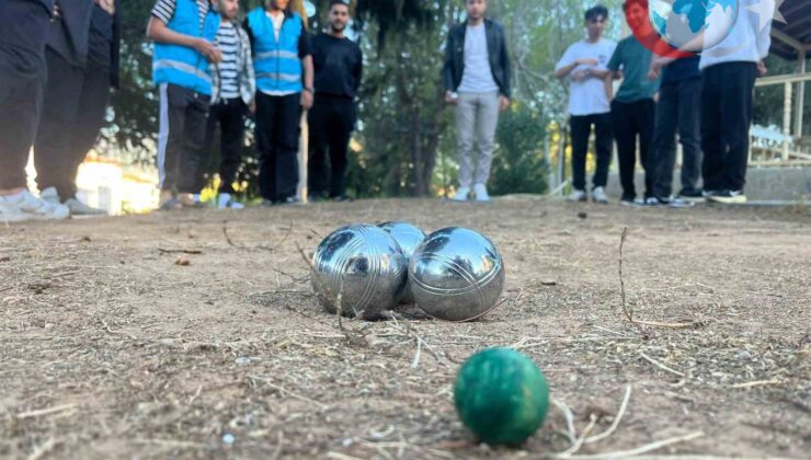 Muğla’da Gönüllü Gençlerin Bocce Tutkusu