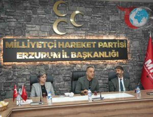Muhtarlar Günü’nde MHP Erzurum İl Başkanlığı’ndan Anlamlı Buluşma