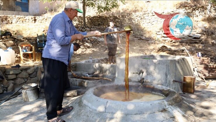Osmaniye’nin Kaman Köyünde Geleneksel Pekmez Üretimi Yaşatılıyor