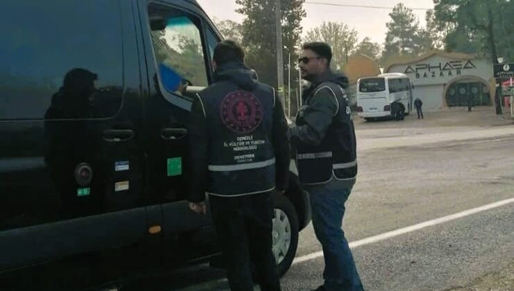 Pamukkale’de Turizm Denetimleri Hız Kesmeden Devam Ediyor