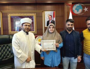 Polonya Asıllı Maria, Bingöl’de İslam’ı Seçerek Eda Oldu