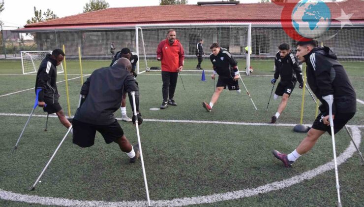 Şahinbey Ampute Futbol Takımı Yeni Sezona Hazırlanıyor