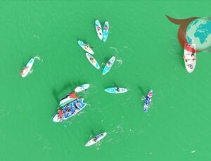 Siirt ve Ağrı’da Filistin’e Destek Sürprizi