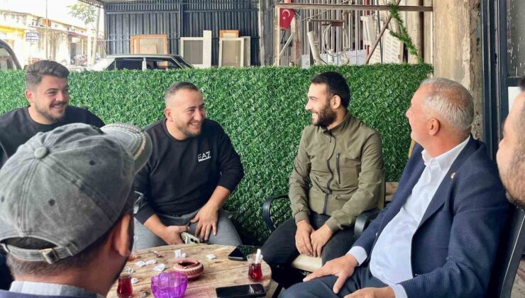 Sultanhisar Belediye Başkanı Atça Sanayi Sitesi’nde Esnafla Buluştu