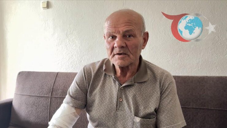 Taksici Hüseyin Tetik, Yardım Etmek İsterken Sahipsiz Köpeğin Saldırısına Uğradı