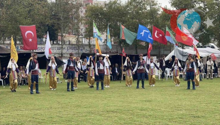 Toprakkale’de Yağmura Rağmen Coşkulu Yörük Türkmen Şenliği