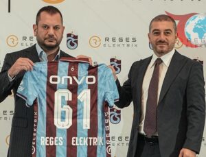 Trabzonspor ve Reges Elektrik Arasında Yeni İş Birliği: Forma Kol Altı Sponsorluk Anlaşması