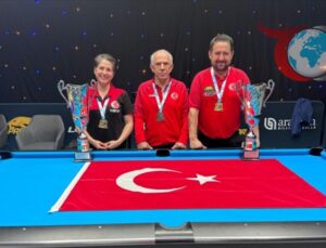 Türk Bilardocular Avrupa Şampiyonası’nda Çifte Zafer Elde Etti