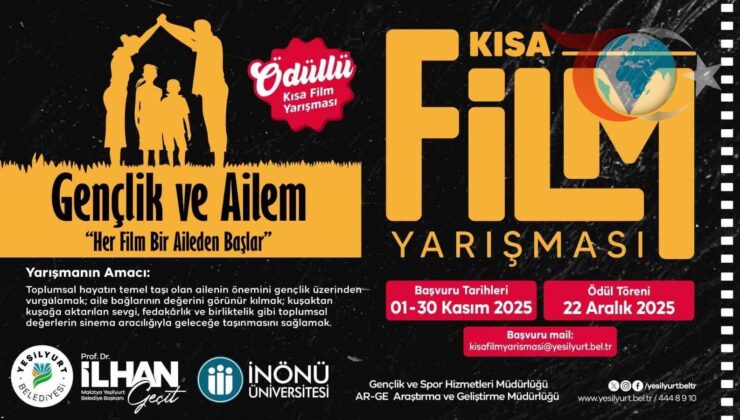 Yeşilyurt Belediyesi’nden Gençlere Yönelik Kısa Film Yarışması