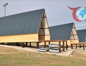 Alaçam Belediyesi’nden Ekonomiye Katkı: Bungalov Üretim Tesisleri