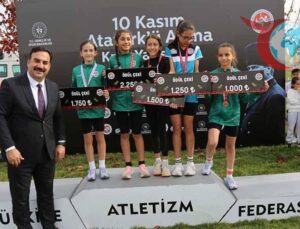 Ankara’da Düzenlenen Atatürk’ü Anma Atletizm Yarışları Büyük Heyecan Yarattı