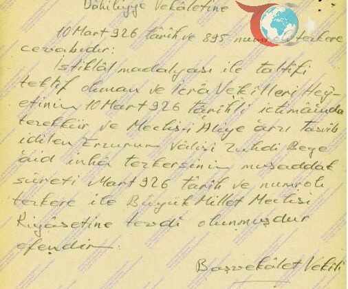 Arşivlerden Gün Yüzüne Çıkan Bir Kahraman: Zühtü Bey