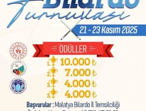 Arslantepe Bilardo Turnuvası Heyecanla Başlıyor!