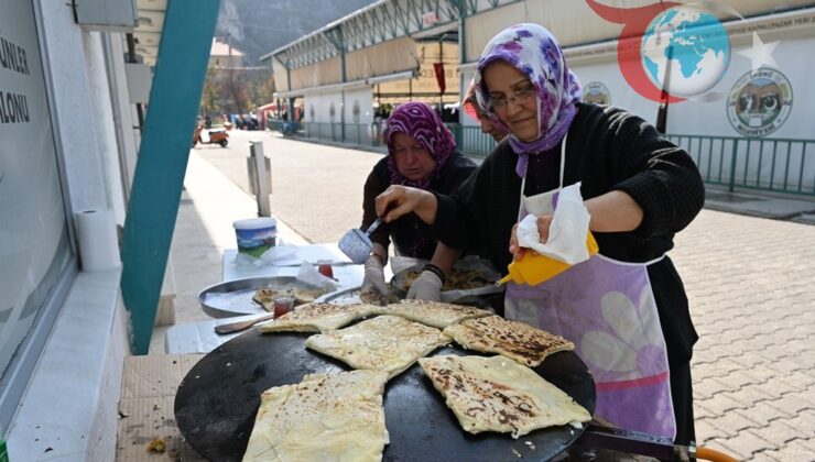 Başkan Hamamcı İnönü’nün Marifetli Kadınlarını Ziyaret Etti