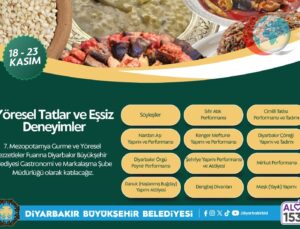 Diyarbakır Mutfak Kültürü 7. Mezopotamya Gurme Fuarında Göz Dolduruyor