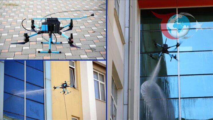 Dronlar Temizlik Sektöründe Devrim Yaratıyor