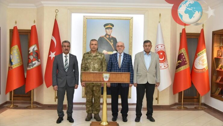Elazığ Ticaret Borsası ve 8. Kolordu Komutanlığı Bir Araya Geldi